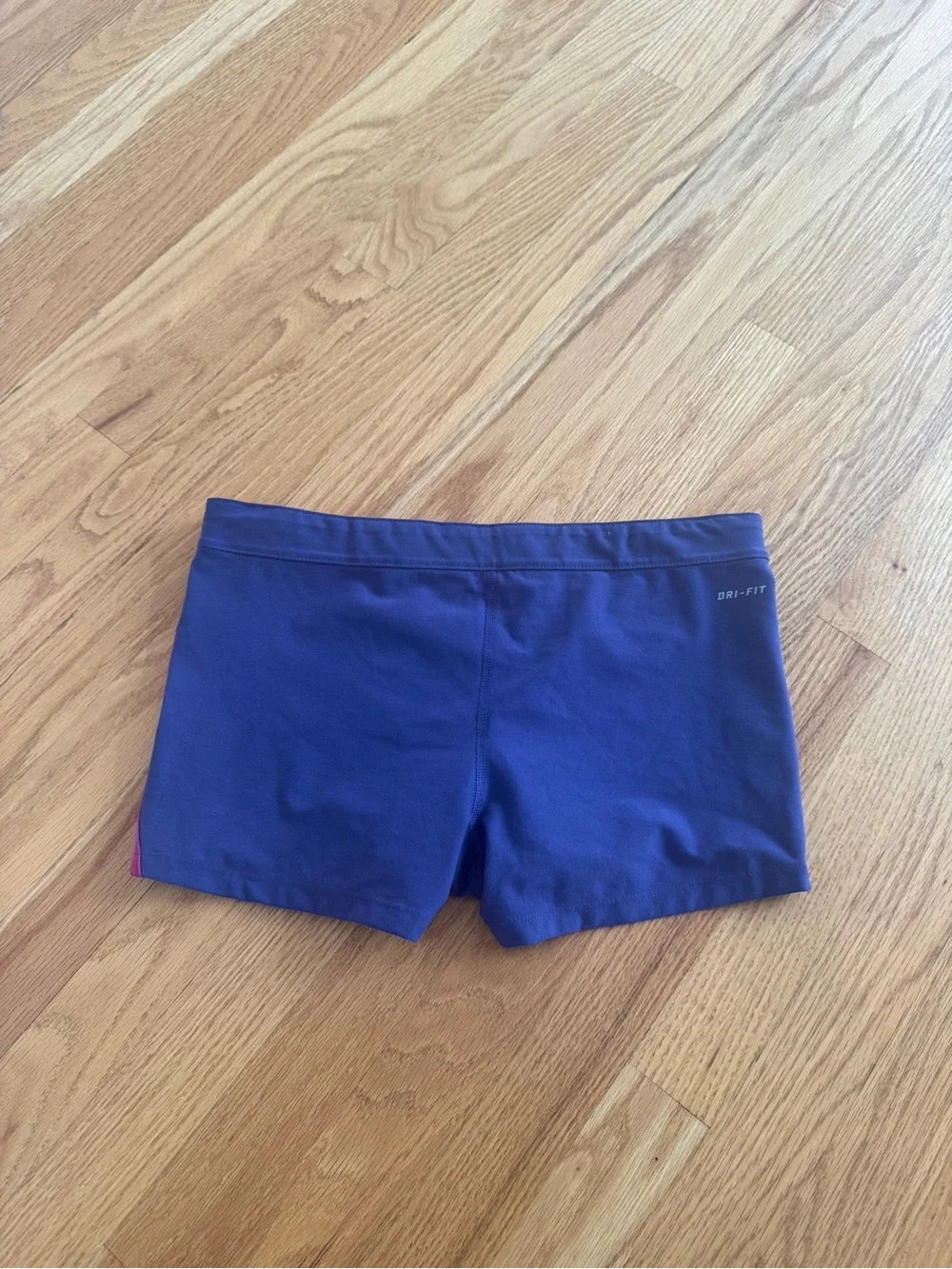 Y2k Nike Dri fit just do it shorts pink and purple